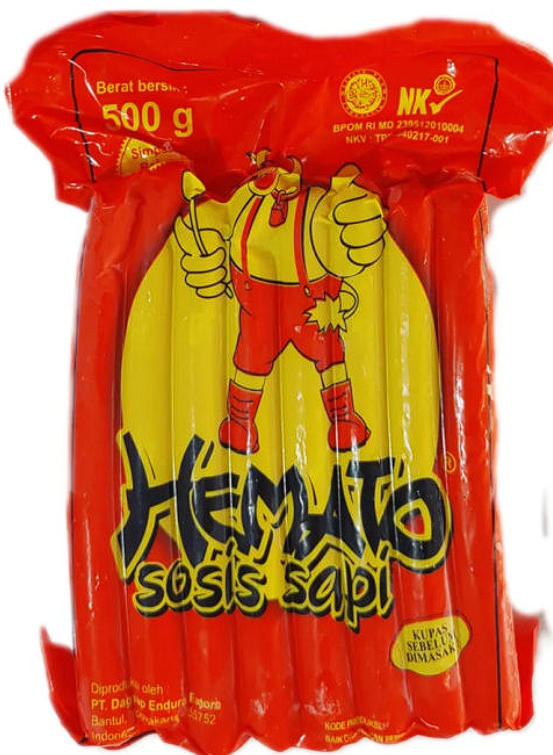 HEMATO SOSIS 500GR(DOS=20)(OKT26)