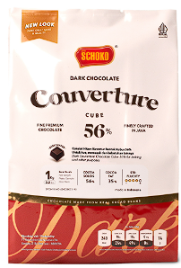 SCHOKO CUBE DARK 56% 1KG(DOS=5)(JUN28)